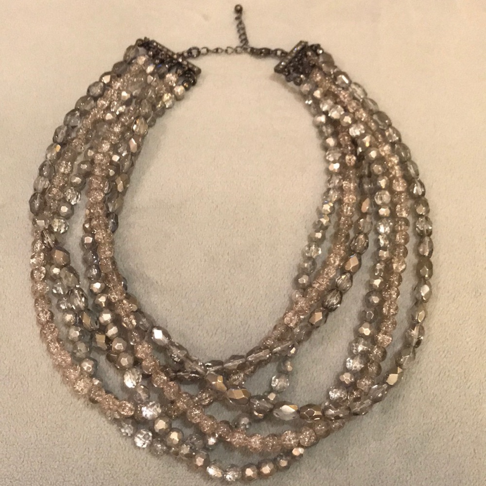 Beautiful multi strand necklace